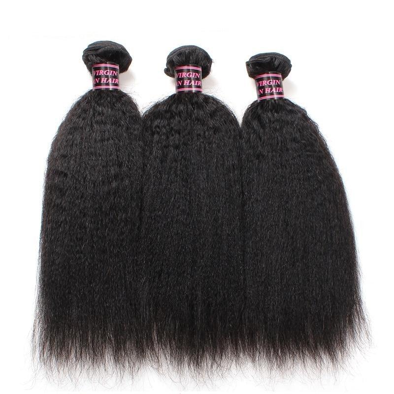 Peruvian Kinky Straight Hair Weave